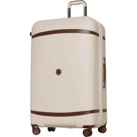 IT Luggage 32” Extravagant Spinner Suitcase - Hardside, Expandable, Cream in Cream