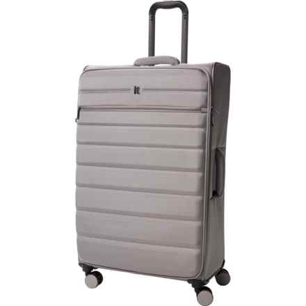 IT Luggage 33” Census Spinner Suitcase - Softside, Grey Skin in Grey Skin