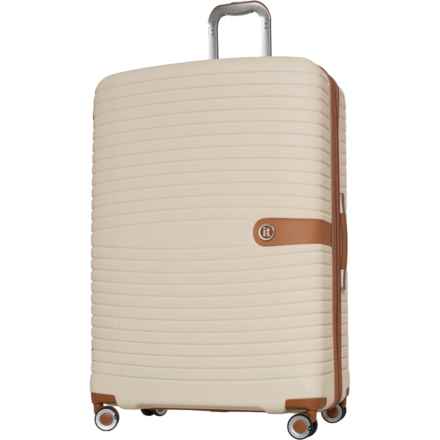 IT Luggage 33.5” Encompass Spinner Suitcase - Hardside, Expandable, Cream in Cream