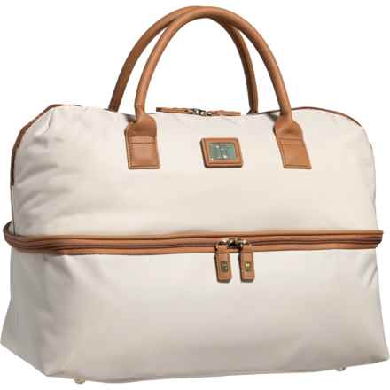IT Luggage Alluring Weekender Duffel Bag - Cream in Cream
