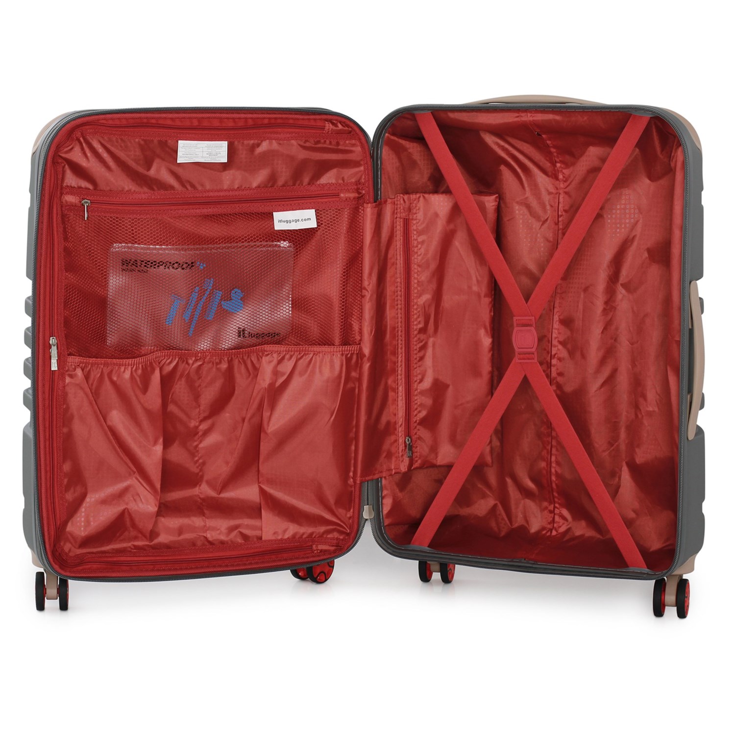 IT Luggage Cherokee Spinner Suitcase - 20.9”, Hardside - Save 33%