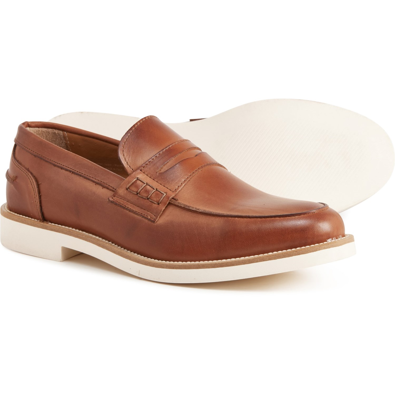 ITALIA DIFFERENCE Made in Italy Penny Loafers (For Men) - Save 44%