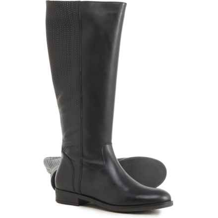 Italian Shoemakers Alma Tall Boots - Leather (For Women) in Black