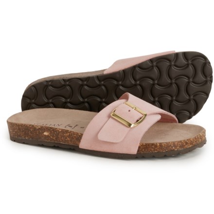 (取寄) レディース メイド イン イタリー スペンサー ビッグ バックル サンダル ITALIAN SHOEMAKERS LEATHER COLLECTION women Made in Italy Spencer Big Buckle Sandals (For Women)  Blush Women's ITALIAN SHOEMAKERS LEATHER COLLECTION Sandals Women in