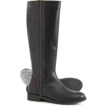 Italian Shoemakers Palmie Tall Boots - Leather (For Women) in Black