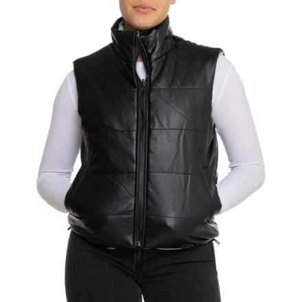 IVL Reversible Puffer Vest - Insulated in Jet Bk Harbor G