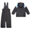 560WF_2 iXtreme Color Block Snow Jacket and Snow Bibs Set - Insulated (For Toddler Boys)