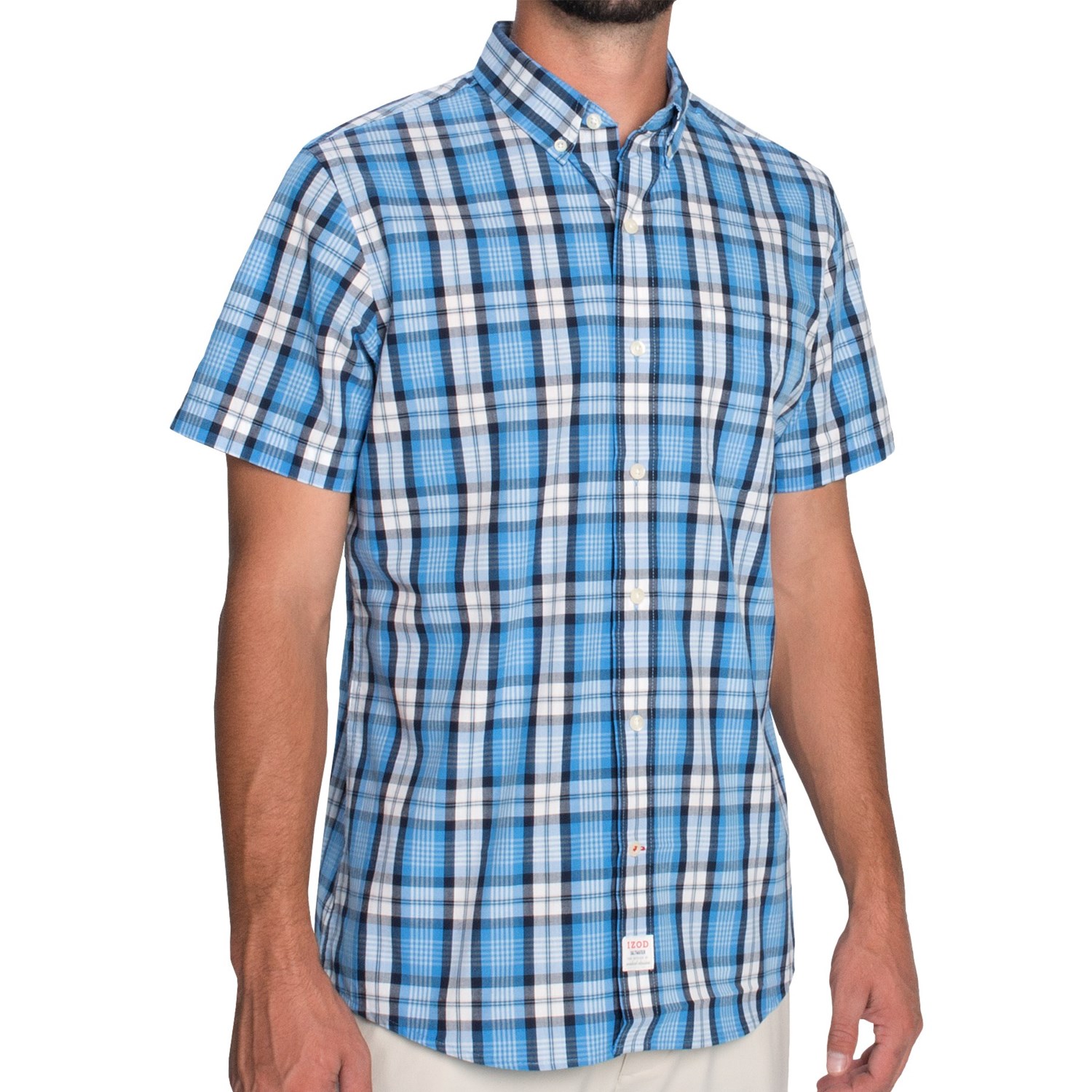 IZOD Saltwater Plaid Shirt (For Men) - Save 50%