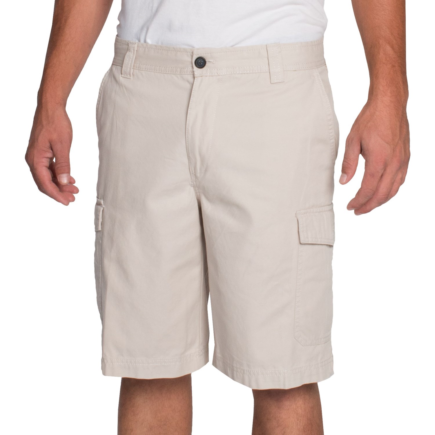 IZOD Saltwater Solid Cargo Shorts (For Men) - Save 78%