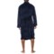 2JRTP_2 IZOD Shawl Collar Fleece Lounge Robe - Long Sleeve