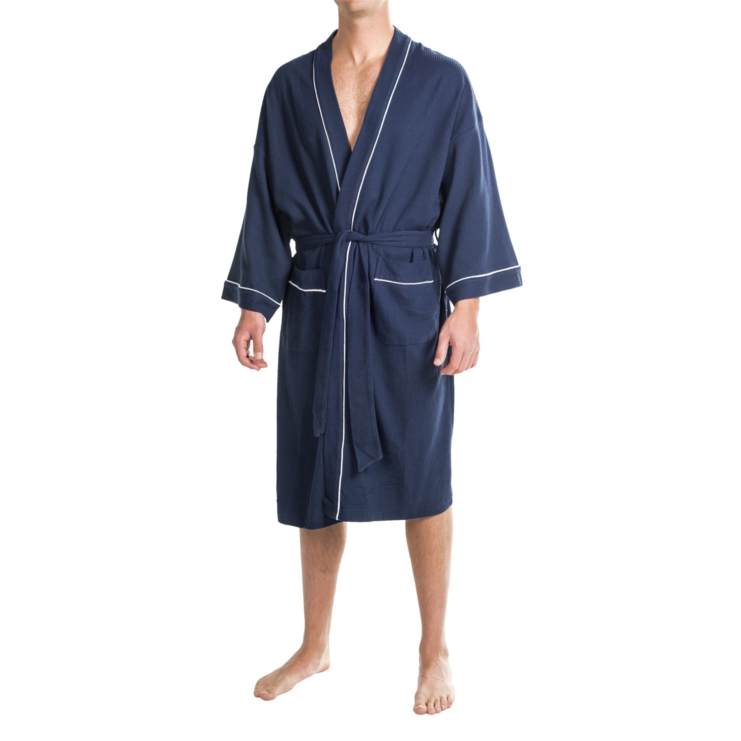 IZOD Waffled Kimono Robe (For Men and Women) - Save 50%