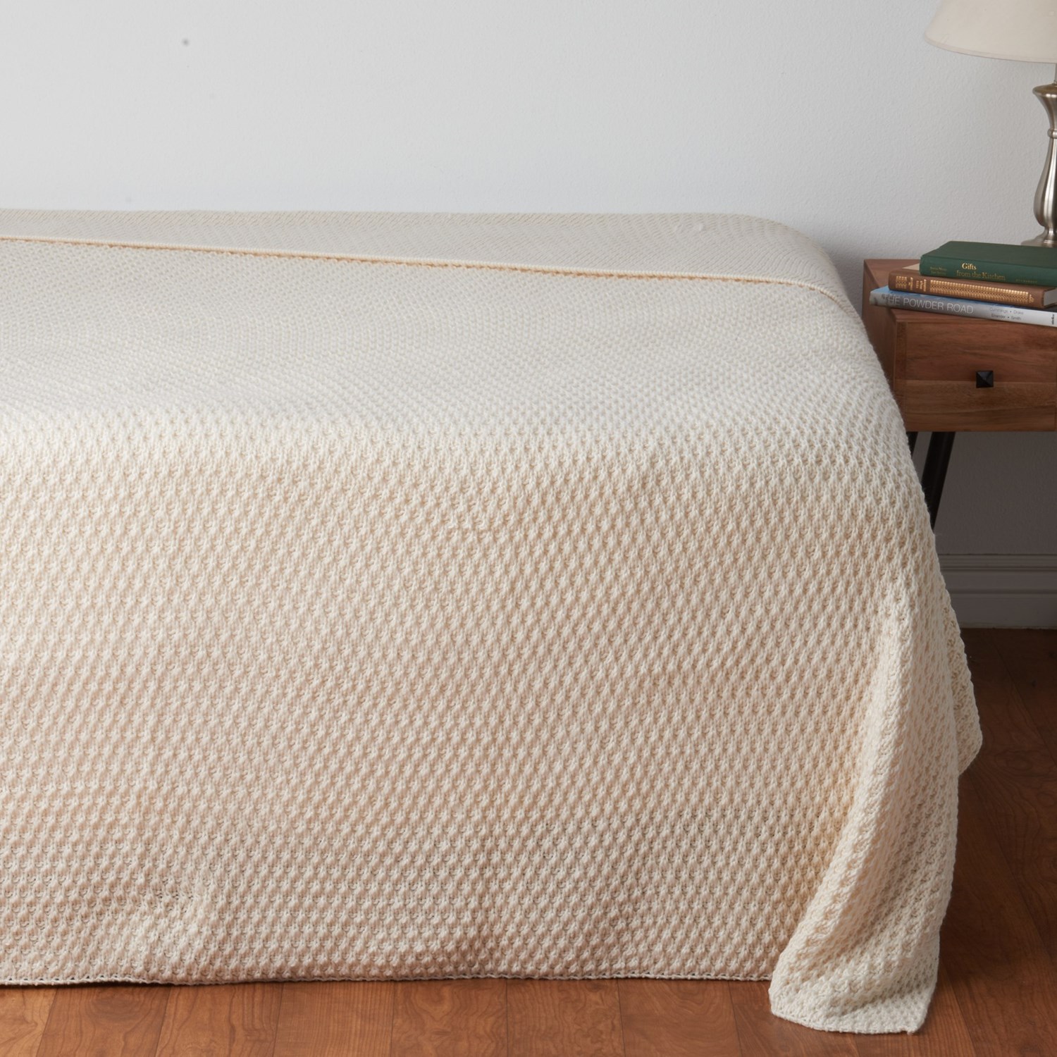 J Joie King Luna Chunky Knit Blanket Ivory Save 50