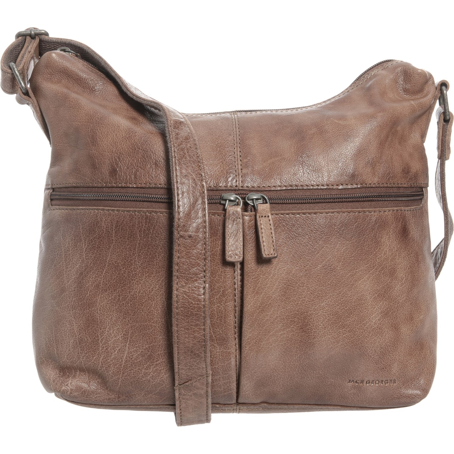 jack georges crossbody hobo bag