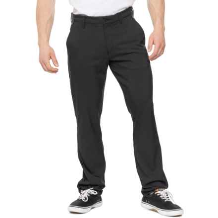 Jack Nicklaus Flat Front Active Waist Pants - UPF 50 in Caviar