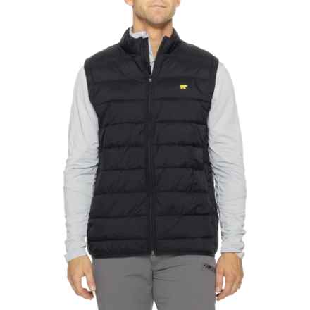 Jack Nicklaus Puffer Vest - Insulated in Caviar