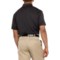 3VKJD_2 Jack Nicklaus Solid Texture Polo Shirt - UPF 40, Short Sleeve