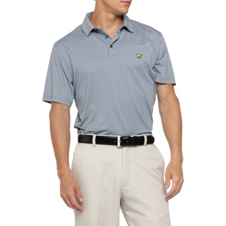Jack Nicklaus Tradewinds Textured Polo Shirt - UPF 40, Short Sleeve in Tradewinds