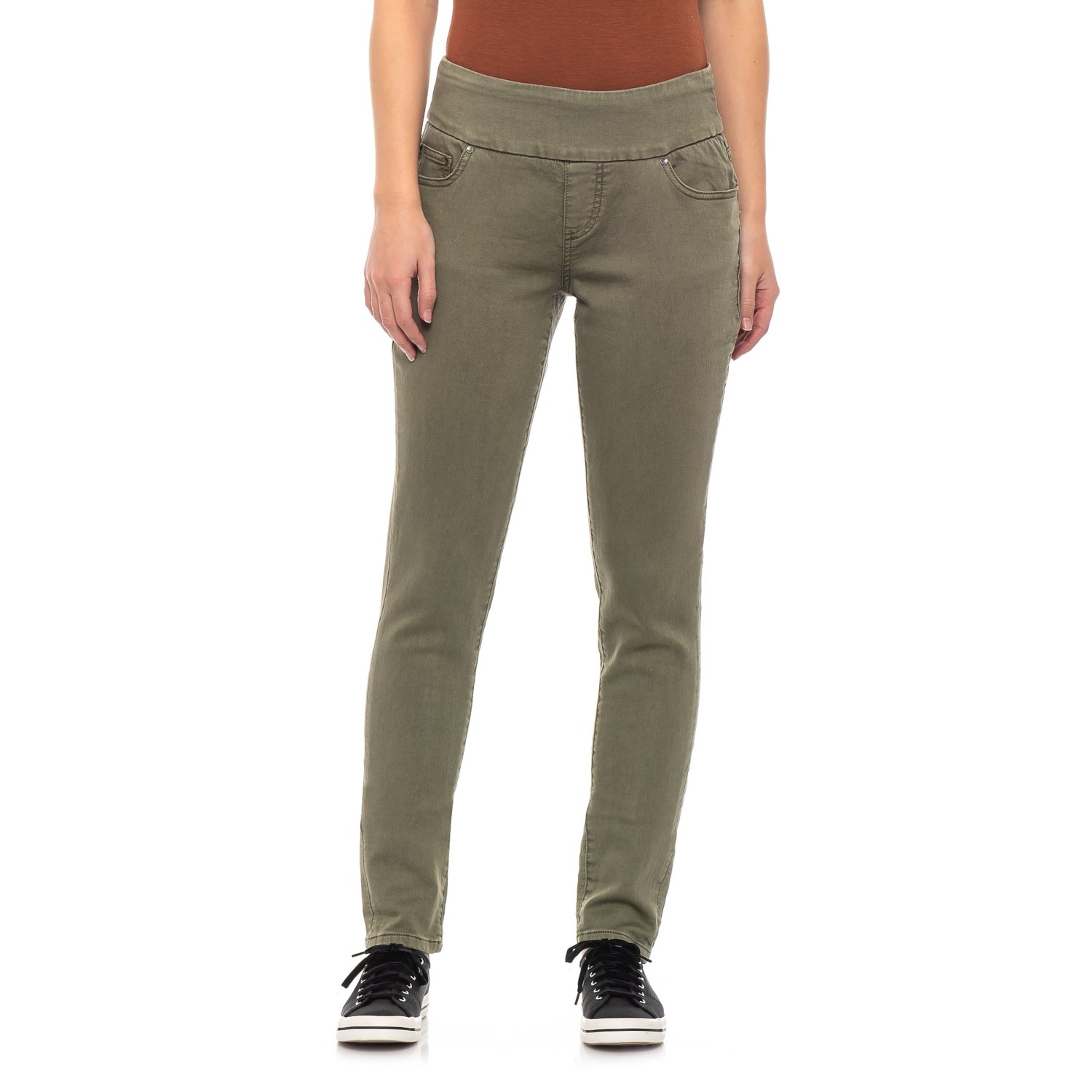 JAG Green Nora Skinny Jeans (For Women)