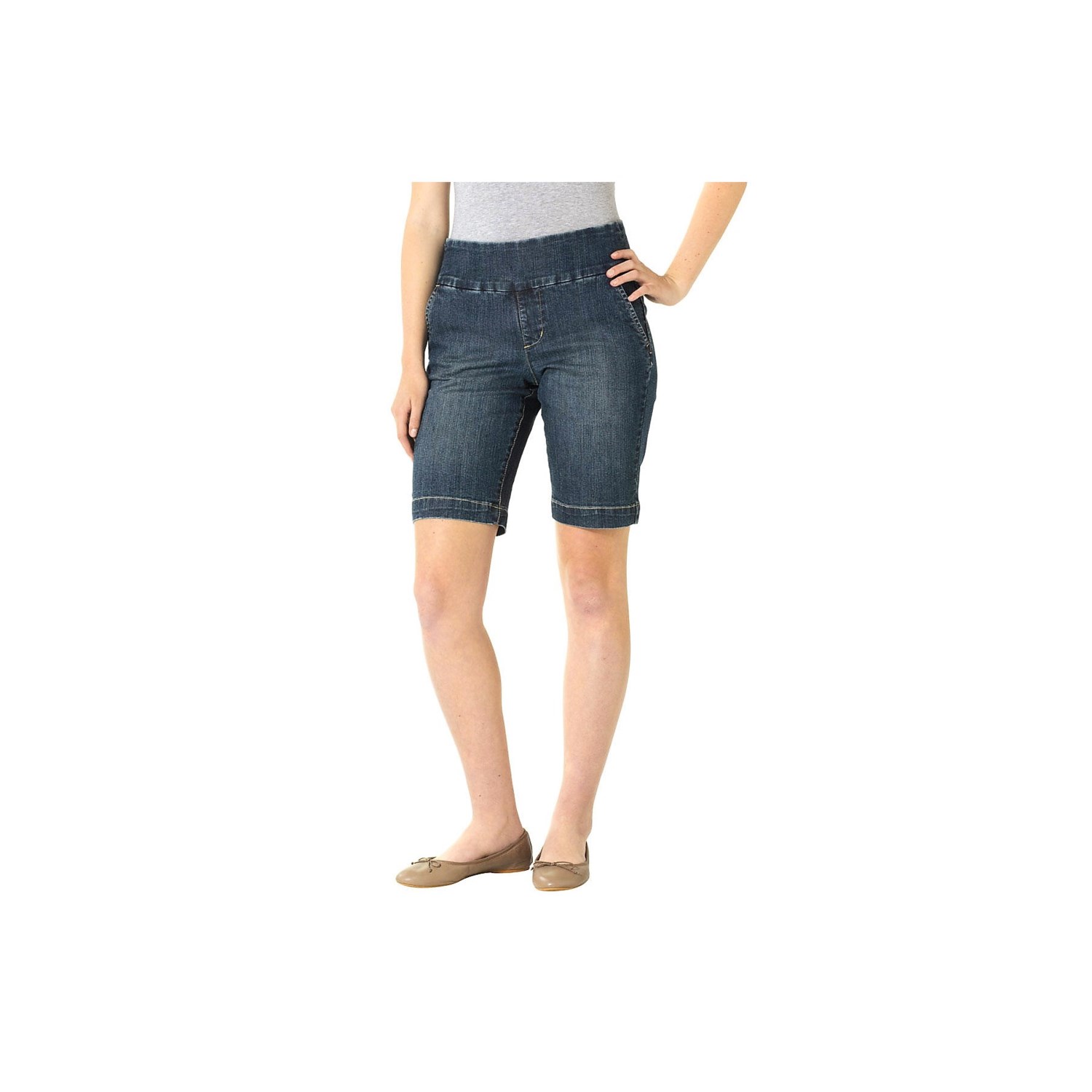 JAG Louie Pull-On Bermuda Shorts (For Women) 8338R - Save 50%