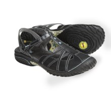 Jambu Cherry Mesh Sandals (For Women) in Black - Closeouts