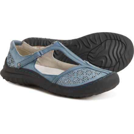 Jambu Creek T-Strap Shoes - Leather (For Women) in Denim