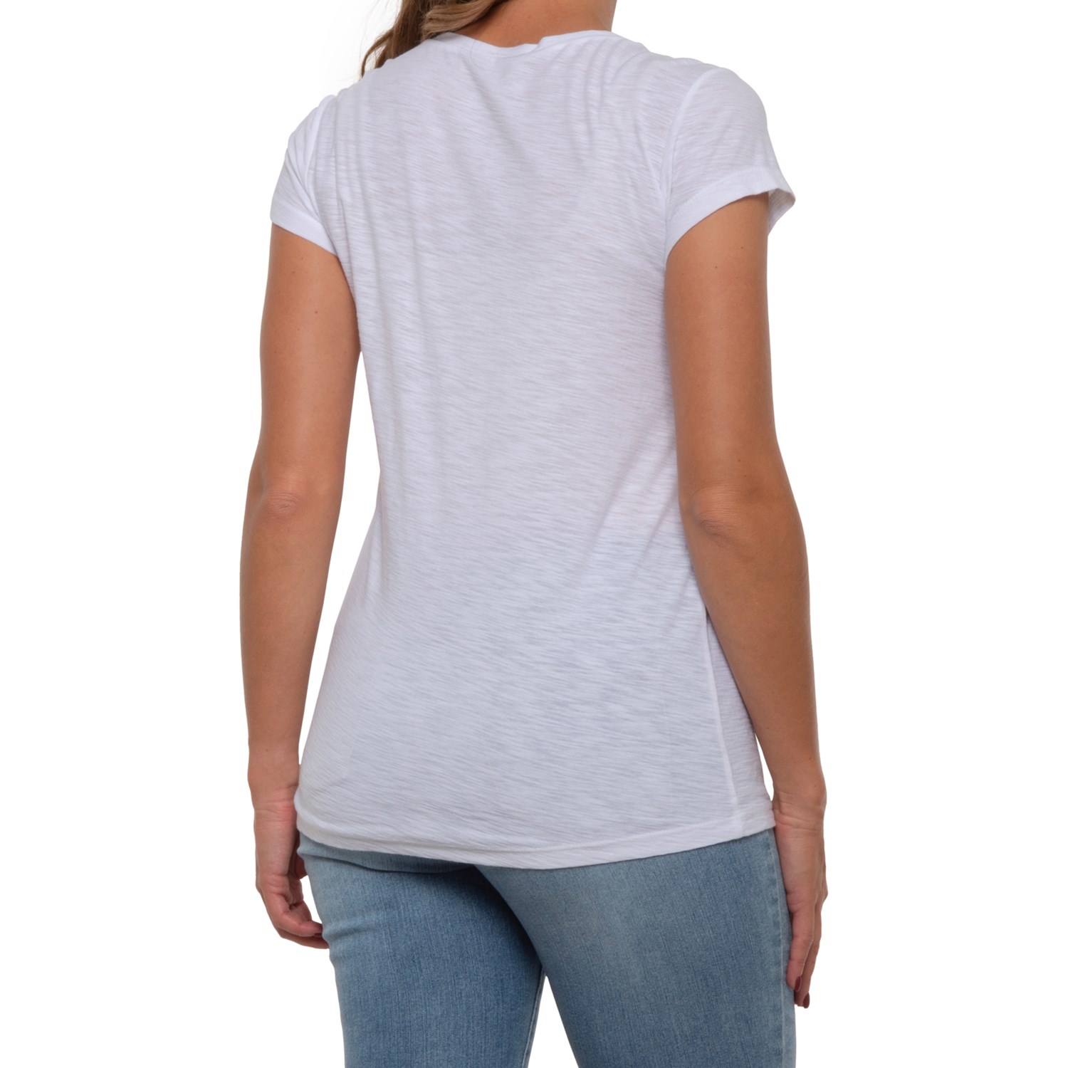 James Perse Deep U-Neck T-Shirt (For Women) - Save 63%