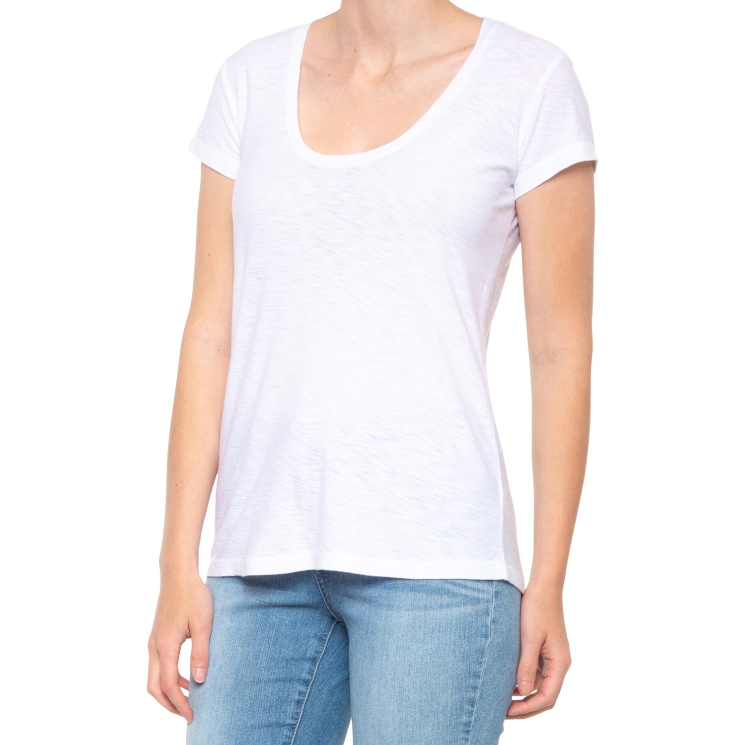 James Perse Scoop Neck T-Shirt (For Women) - Save 54%