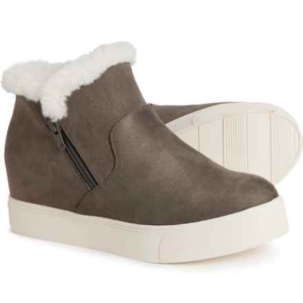 J/SLIDES NYC Karlee Boots (For Women) in Grey