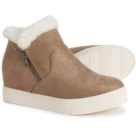 J/SLIDES NYC Karlee Boots (For Women) in Taupe