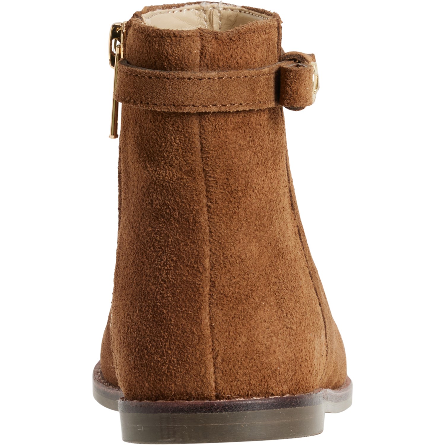 JANIE & JACK Little Girls Zip Ankle Booties - Suede - Save 75%