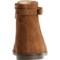 7CWKH_5 JANIE & JACK Little Girls Zip Ankle Booties - Suede