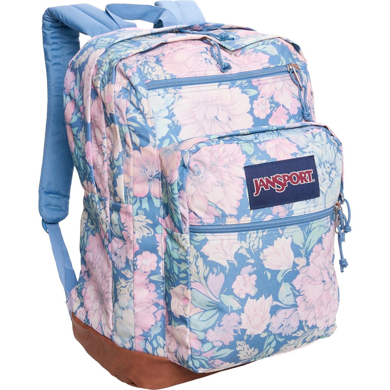 jansport cool student backpack bleached denim blue Jansport Big Student 34l Backpack Blue EK0A5BAH2W71