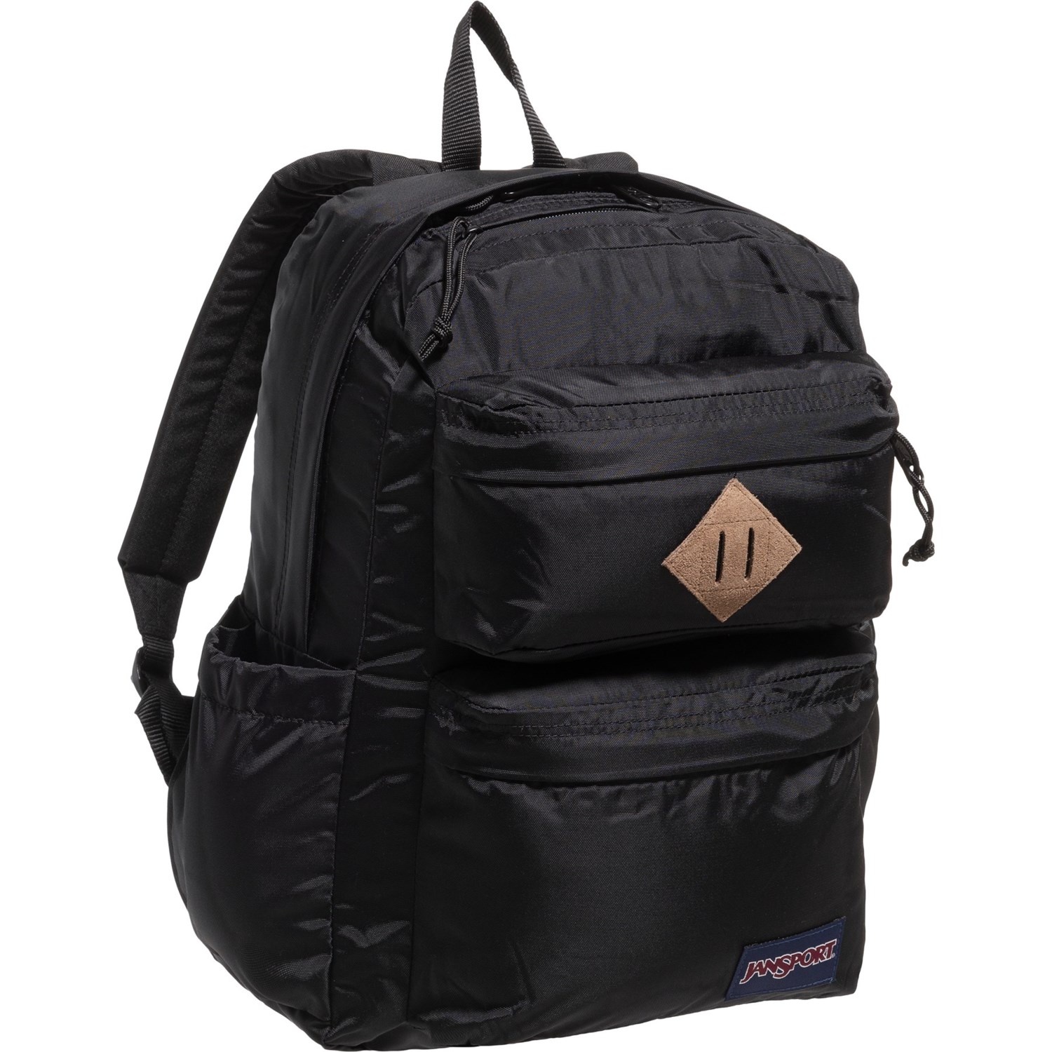 (取寄) ジャンスポーツ ダブル ブレーク バックパック - ブラック JanSport Double Break Backpack - Black  Black JanSport Double Break Backpack - Black - Save 55%