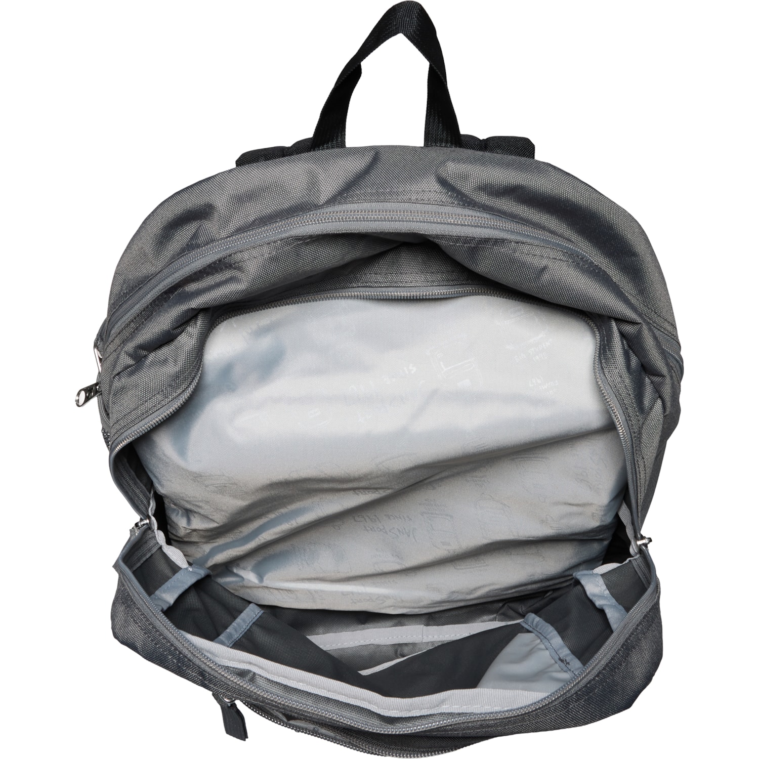 jansport backpack inner pockets Superbreak Plus with Laptop Sleeve Featuring padded shoulder straps for extra comfort and support JanSport Big Student Backpack -