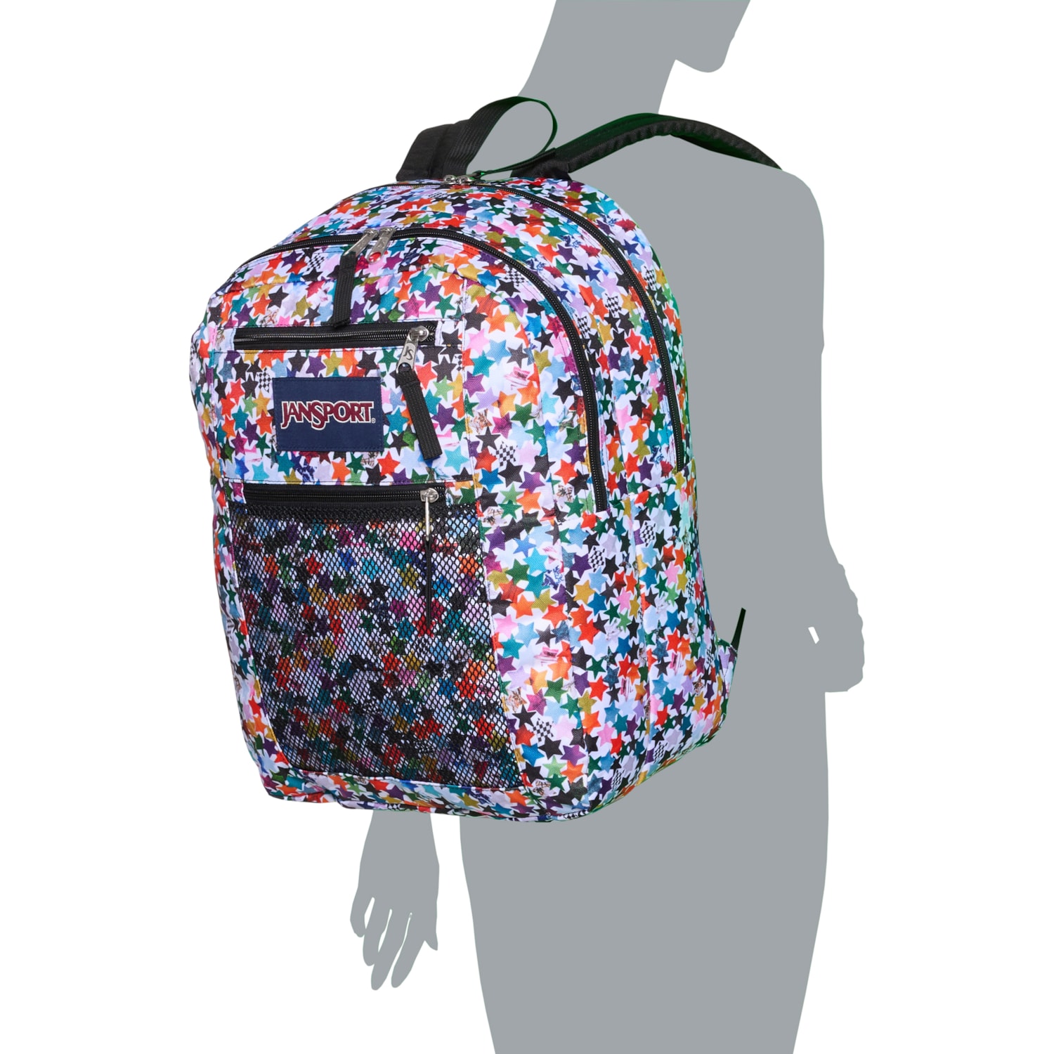 jansport backpack multi floral explosion Amazon.com: JanSport, Big Break (Autumn Tapestry Hydrangea, One Size) : Electronics zippers on flaps JanSport Student Back Pack Fluid