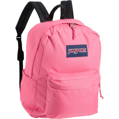 jansport backpack hot pink SuperBreak Plus Backpack, Pop Pink, 44470437901: Clothing, Shoes & Jewelry a dedicated laptop sleeve helps keep your electronics safe JanSport Big Student Backpack Fluorescent