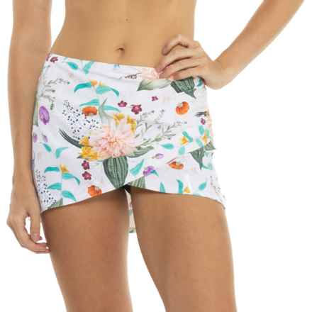 Jantzen Cover-Up Skirt - UPF 50 in Seafoam