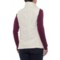 449YT_2 Jason Maxwell Outerwear Cable-Knit Side-Panel Vest (For Women)