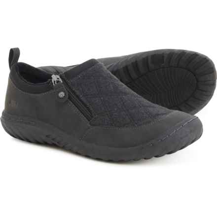 JBU BY JAMBU Amber Wool Side-Zip Shoes - Slip-Ons (For Women) in Black