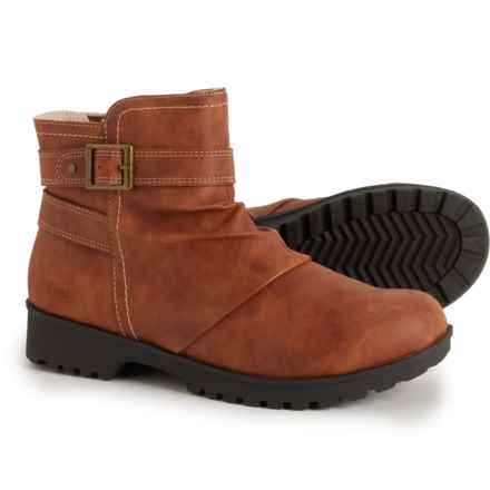 JBU BY JAMBU Betsy Cozy-Lined Ankle Boots (For Women) in Whiskey