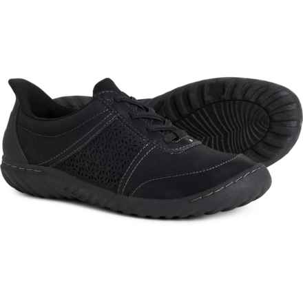 JBU BY JAMBU Veronica Touchless Sneakers - Wide Width (For Women) in Black/Charcoal