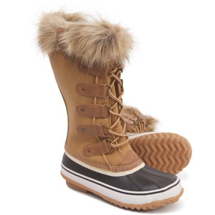 winter snow boots with fur