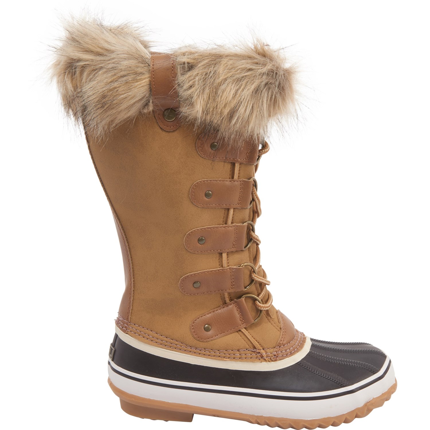 women's edith encore water resistant winter duck boot