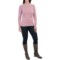 9856G_2 Jeanne Pierre Mock Neck Sweater - Cotton (For Women)