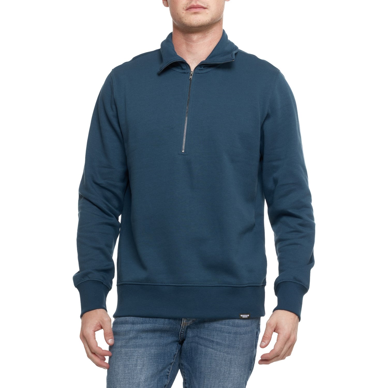 (取寄) ジープ ロゴス グラディエーター フリース スウェットシャツ - ジップ ネック Jeep Logos Gladiator Fleece Sweatshirt - Zip Neck  Stellar Blue Jeep Logos Gladiator Fleece Sweatshirt - Zip Neck - Save 55%