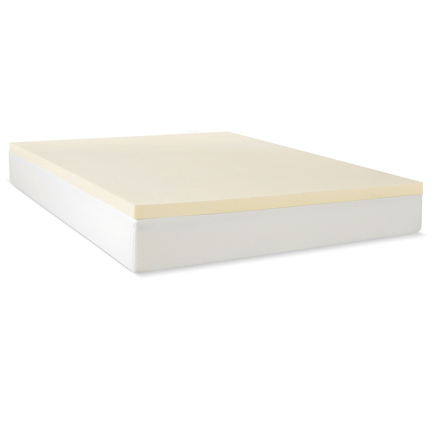 Jeffco Fibres 1.5” Mattress Pad – Twin, Memory Foam