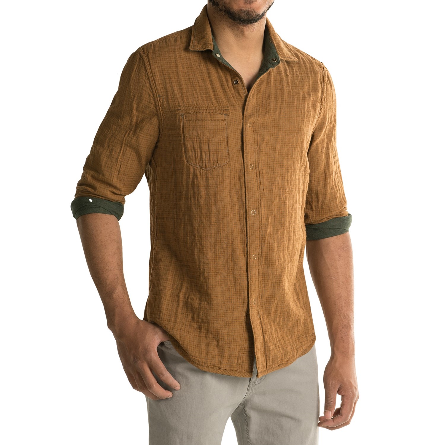 Jeremiah Chase Reversible Gauze Shirt (For Men) Save 87