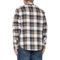 2NKCN_2 Jeremiah Herringbone Plaid Flannel Shirt - Long Sleeve
