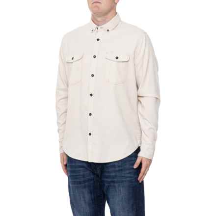 Jeremiah Woven Corduroy Shirt - Long Sleeve in Birch