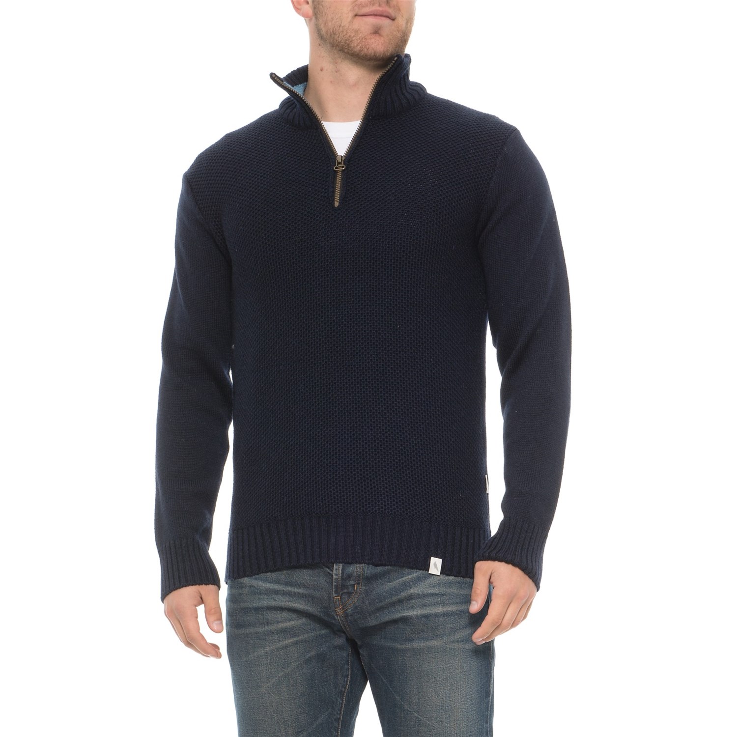 J.G. Glover & CO. Bailey Jumper Sweater – Merino Wool, Zip-Neck (For Men)